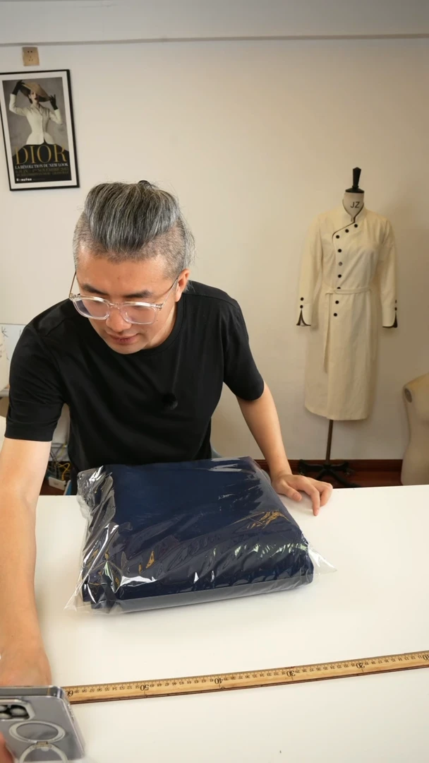 毛料古今纸样布料30