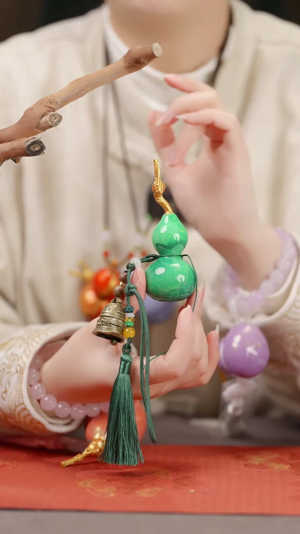 【闪购商品】192大漆葫芦手捻车挂脖挂摆件