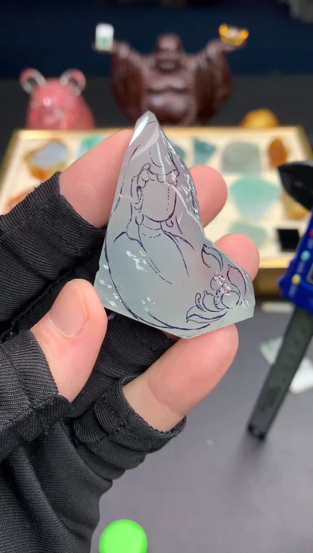 未镶嵌定制翡翠炽*天然翡翠裸石（包工）