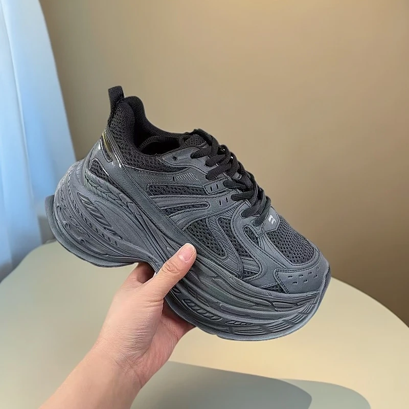 1869-X1-3-运动休闲鞋2025春季新款厚底潮