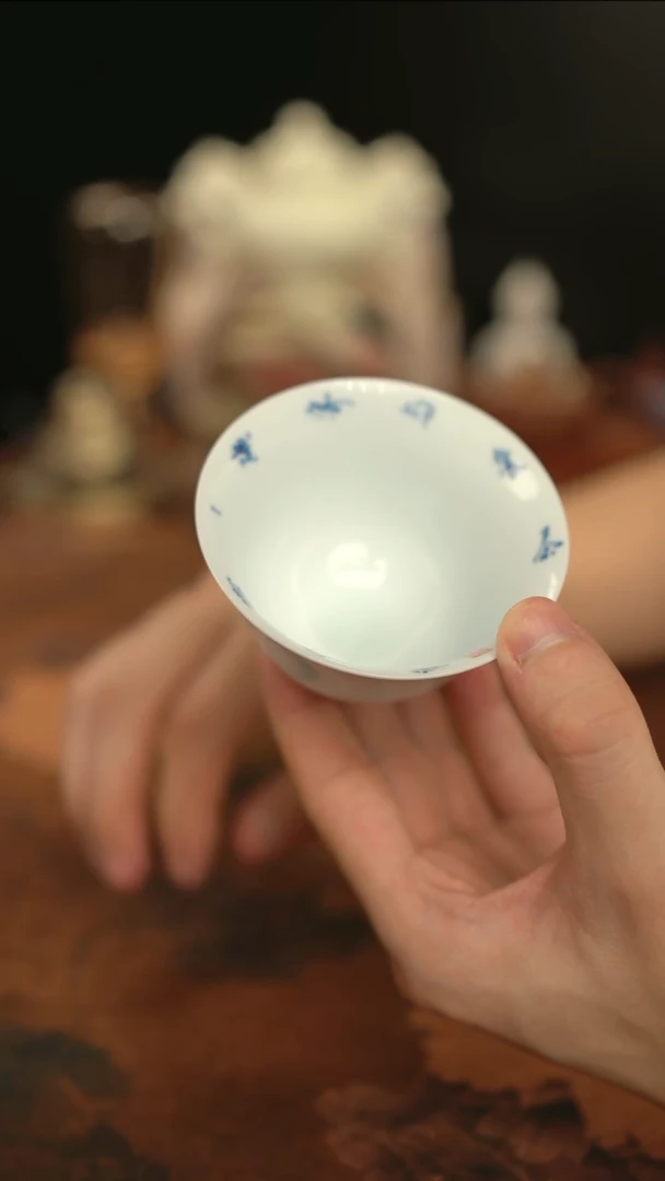 摩吉陶陶闪拍链接 手绘杯