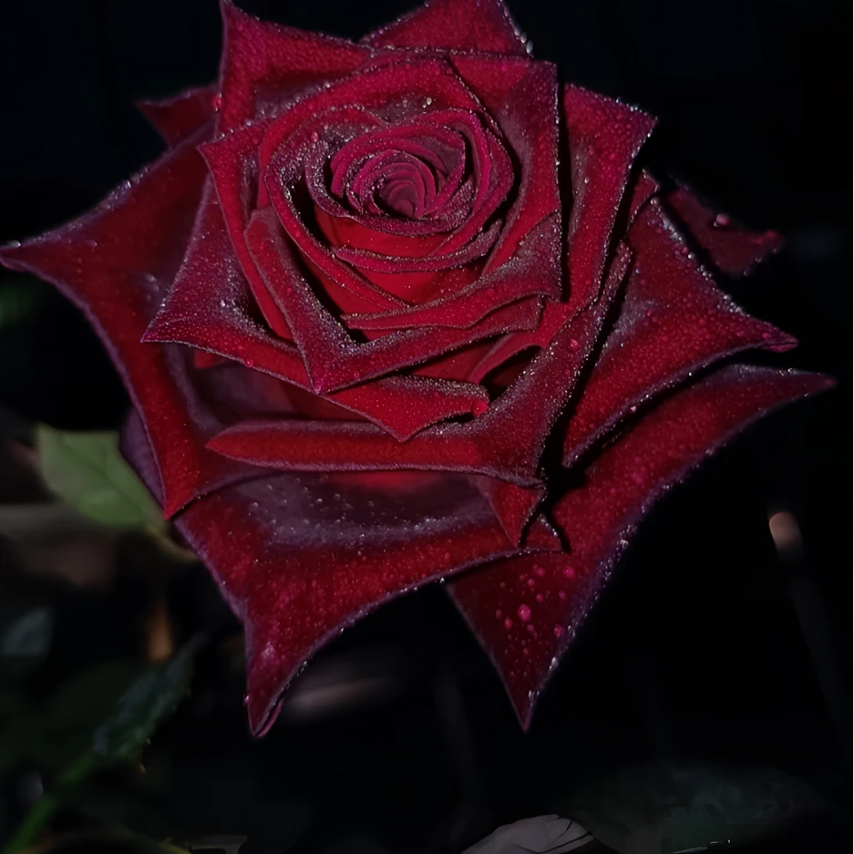 【黑巴克】暗红色月季独棵盆栽四季开花绿植