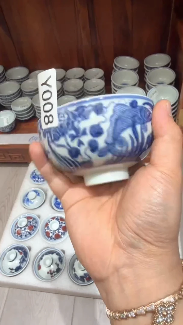 Y008诚意十足的直播间 茶具