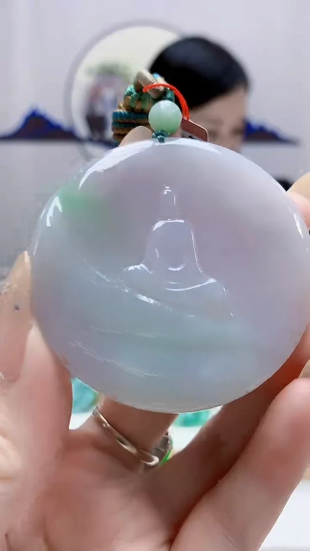 未镶嵌定制翡翠4852DD-毛货挂件86