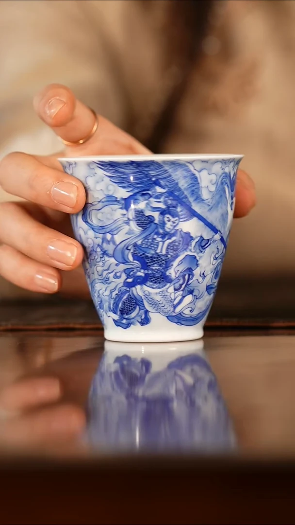 瓷瓷姑娘燕鸿开物西游人物杯