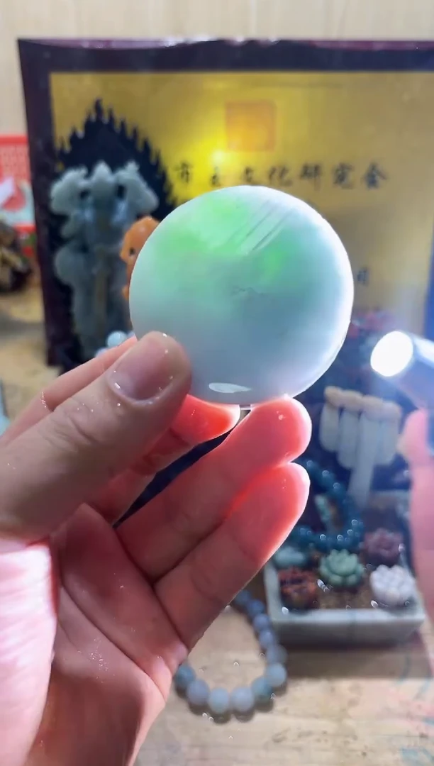 未镶嵌挂件翡翠A货常星7923