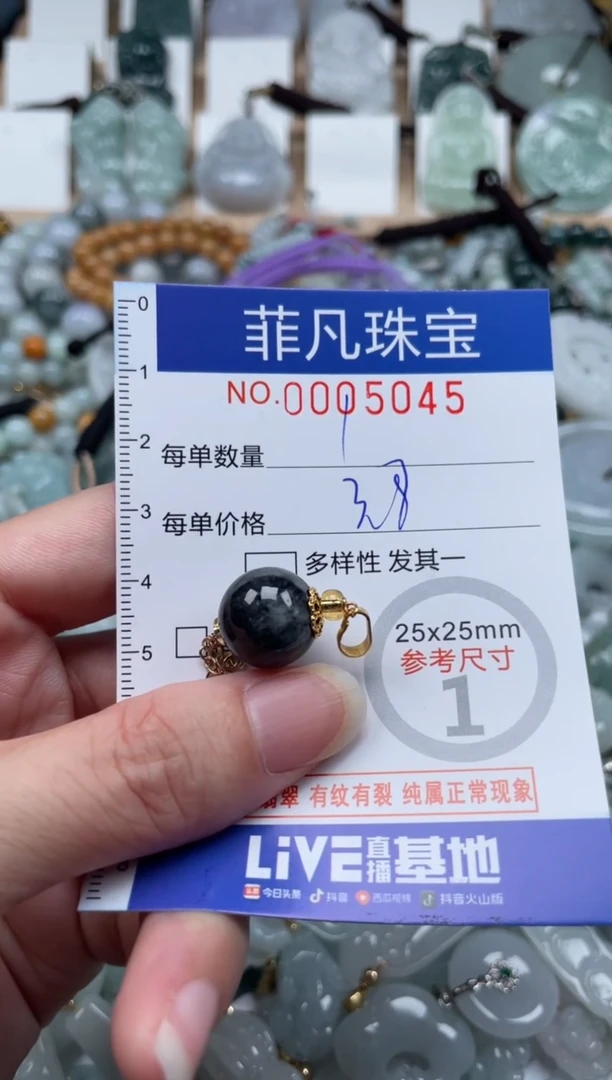 翡翠未镶嵌颈饰00..5045