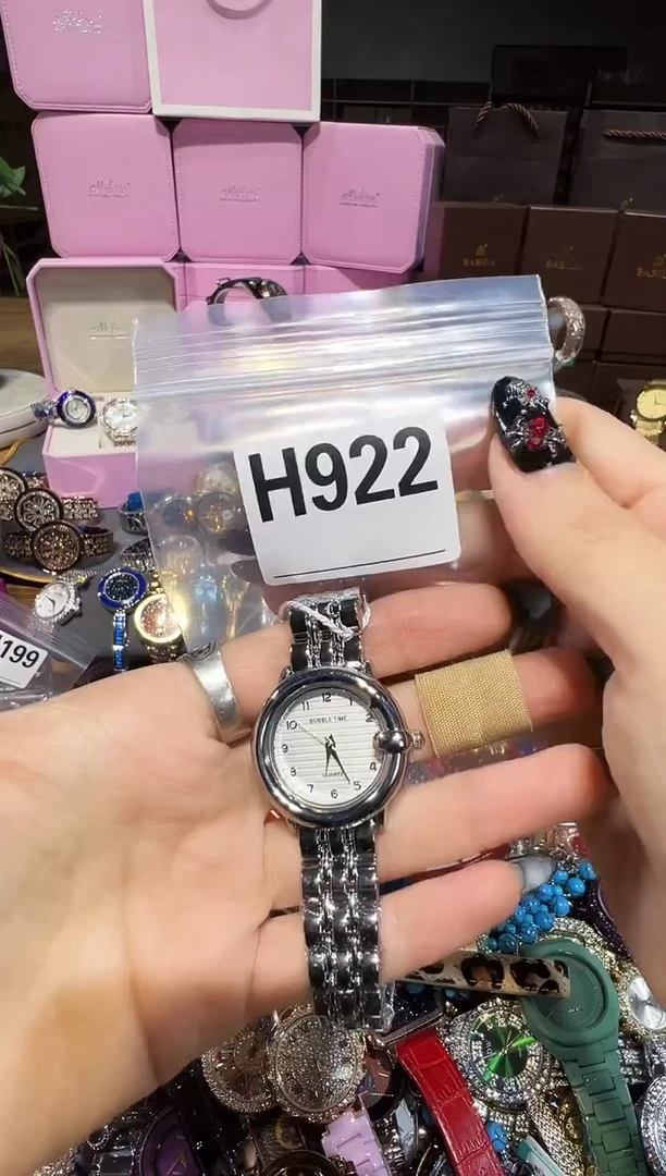 石英机芯不锈钢不锈钢直播定闪专用