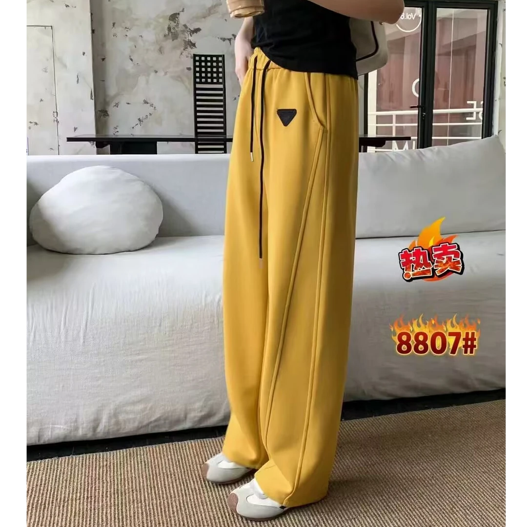 2026春款弹力弯刀直筒裤