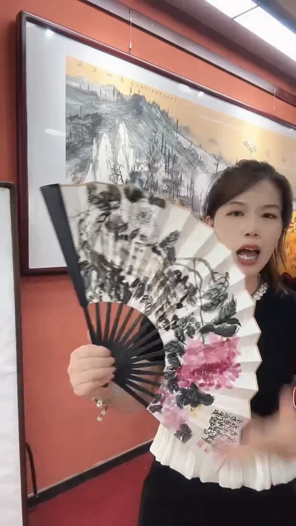 国画孟祥敏/国画//扇面
