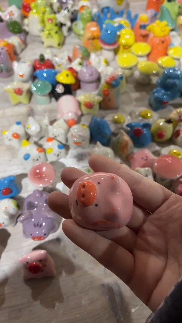 【闪购商品】摆件手工微瑕陶瓷187