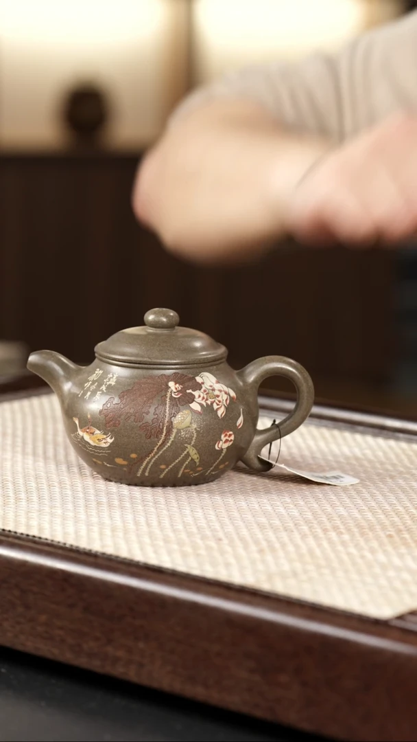 【闪购商品】紫砂茶壶看裂开了快乐看了看离开了