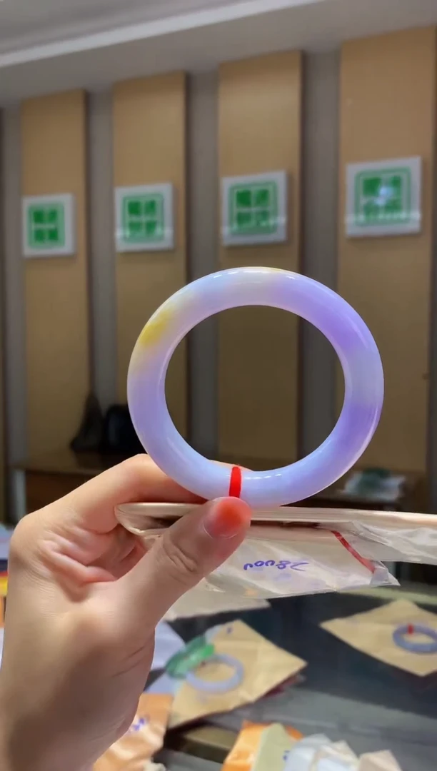 未镶嵌手镯翡翠-Q20 圈口55