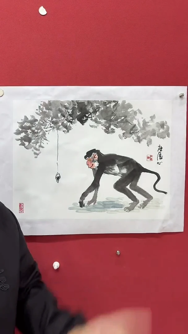 国画手绘原稿-徐庐陵1.5平尺 国画