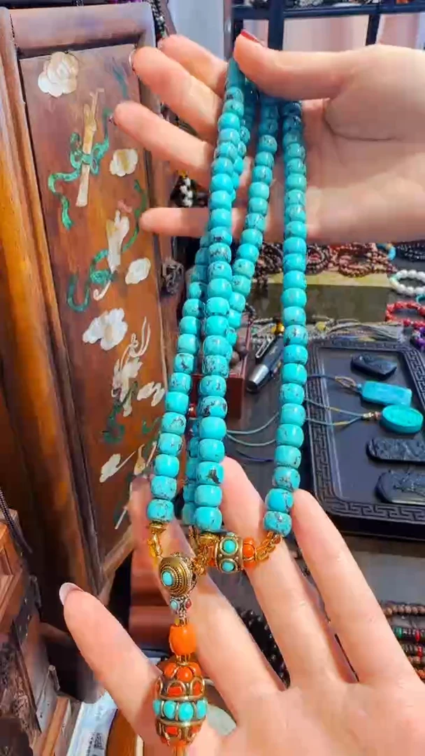 陶开开开-----松松108带吊坠