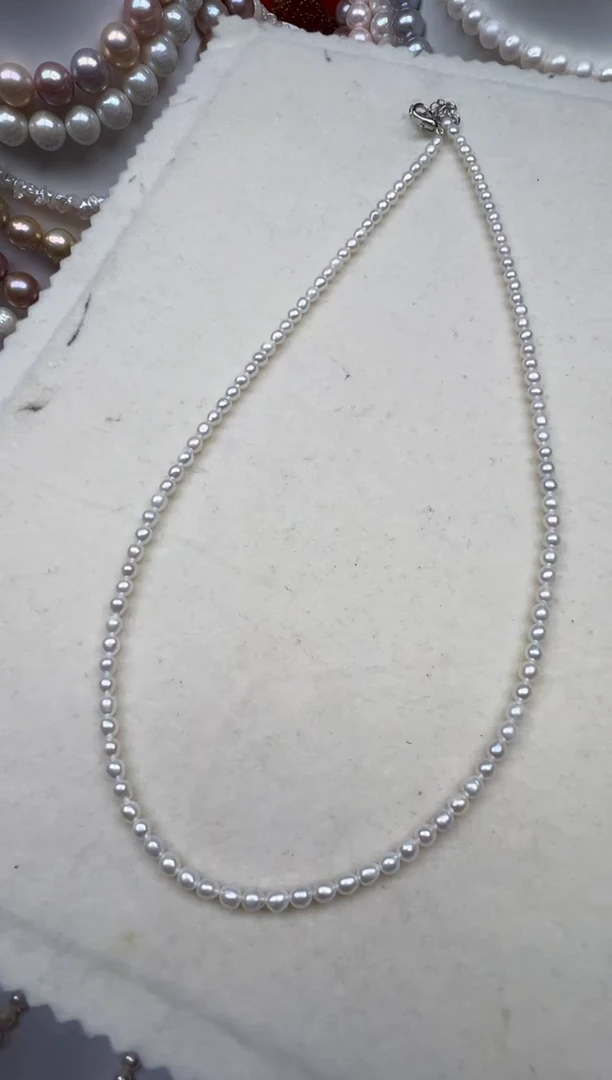 淡水珍珠未镶嵌颈饰1