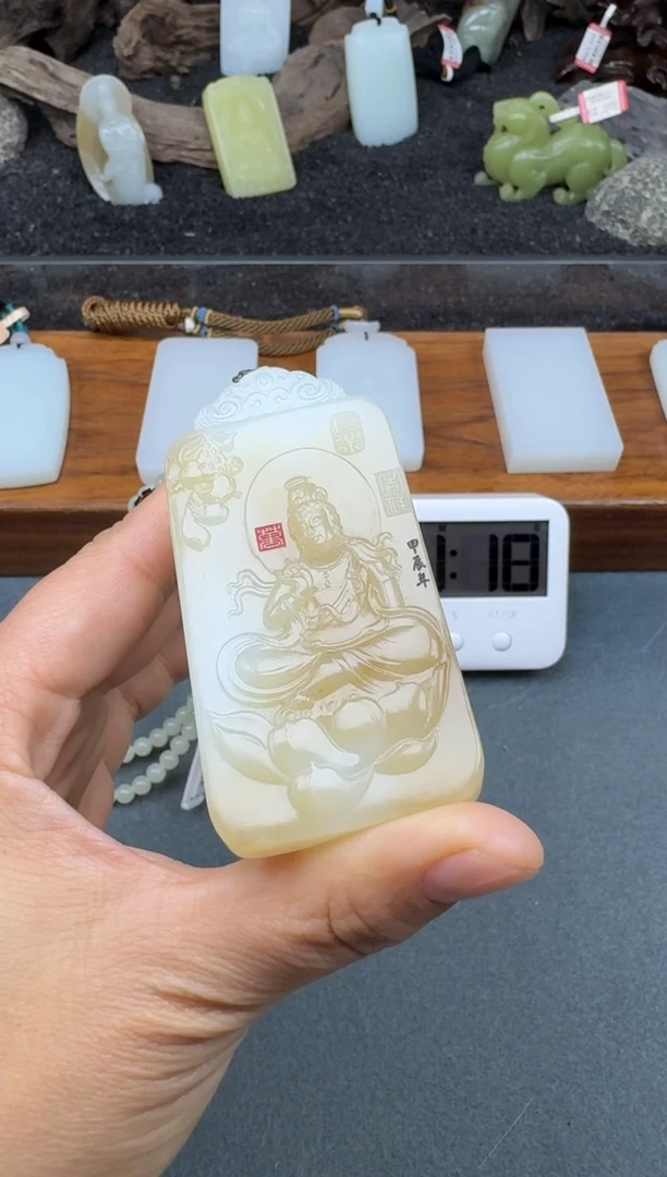 颈饰未镶嵌和田玉2