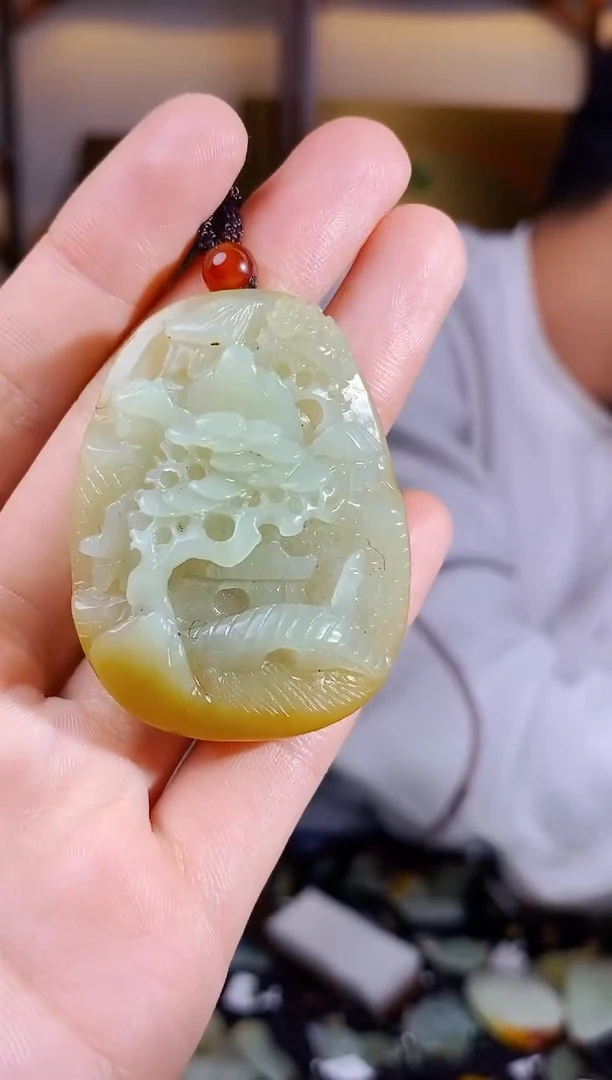 【闪购商品】和田玉颈饰未镶嵌1