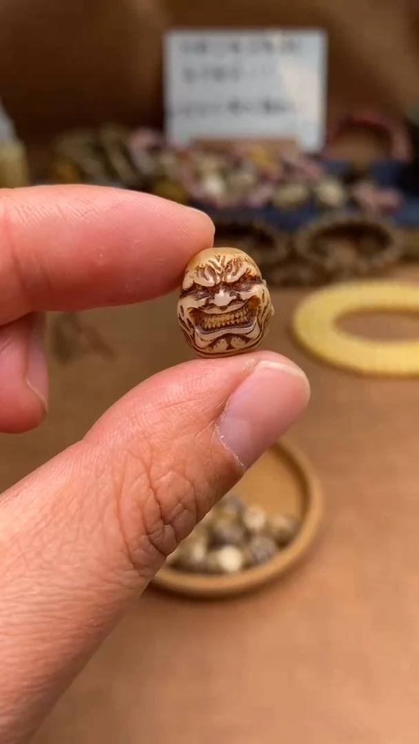 【闪购商品】牛骨其他P605-恶僧-有棕裂