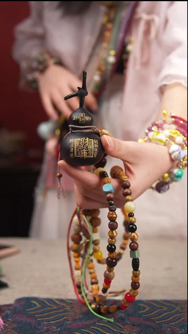 124玖澄文创漆艺葫芦国风配饰葫芦系列