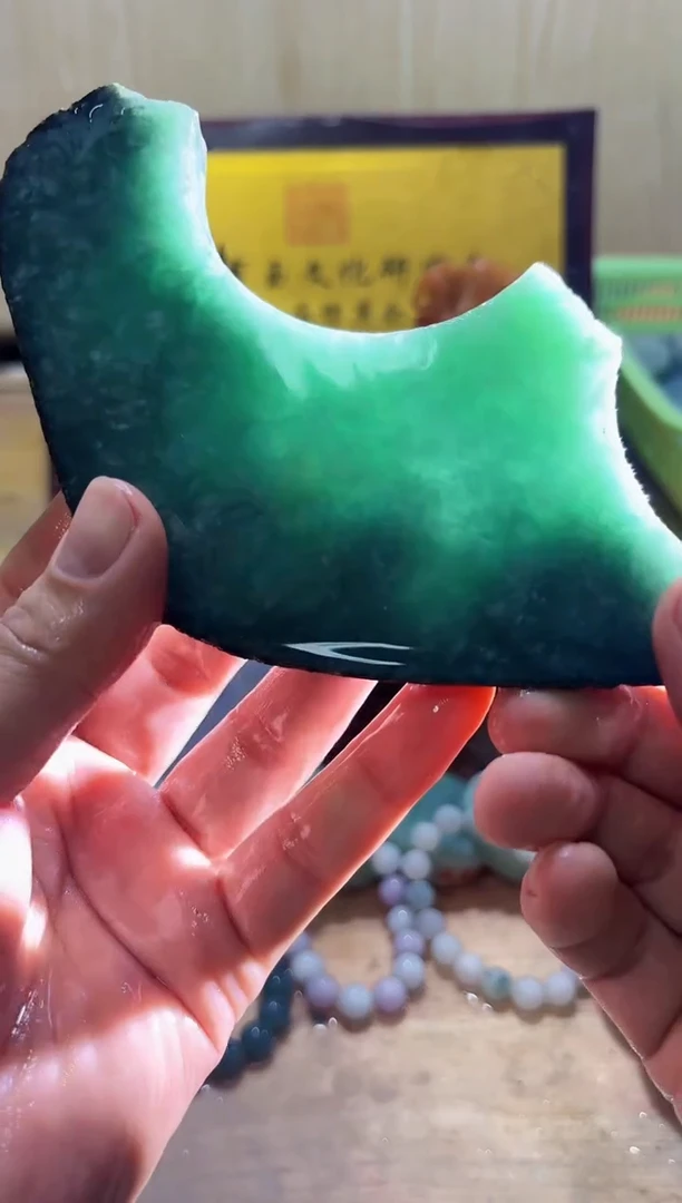 未镶嵌挂件翡翠A货常星6697