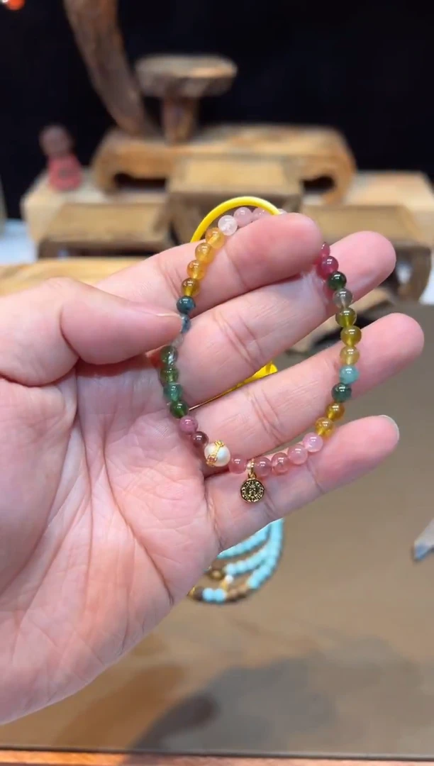 未镶嵌手链碧玺手饰@@F5640