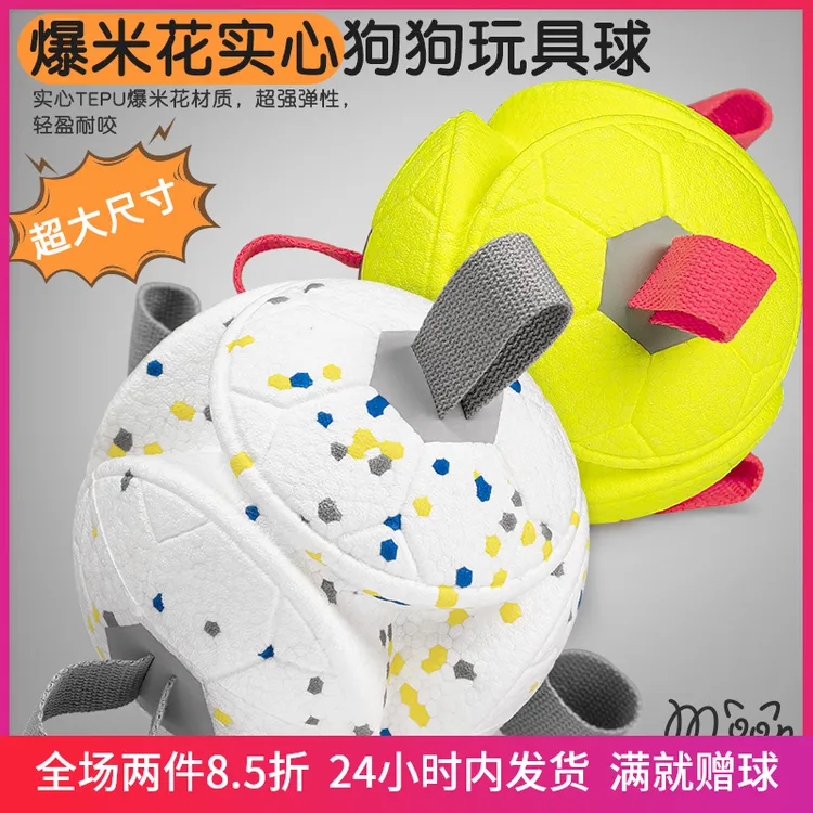 狗玩具实心大号足球户外解闷耐咬消磨牙狗狗球球玩具