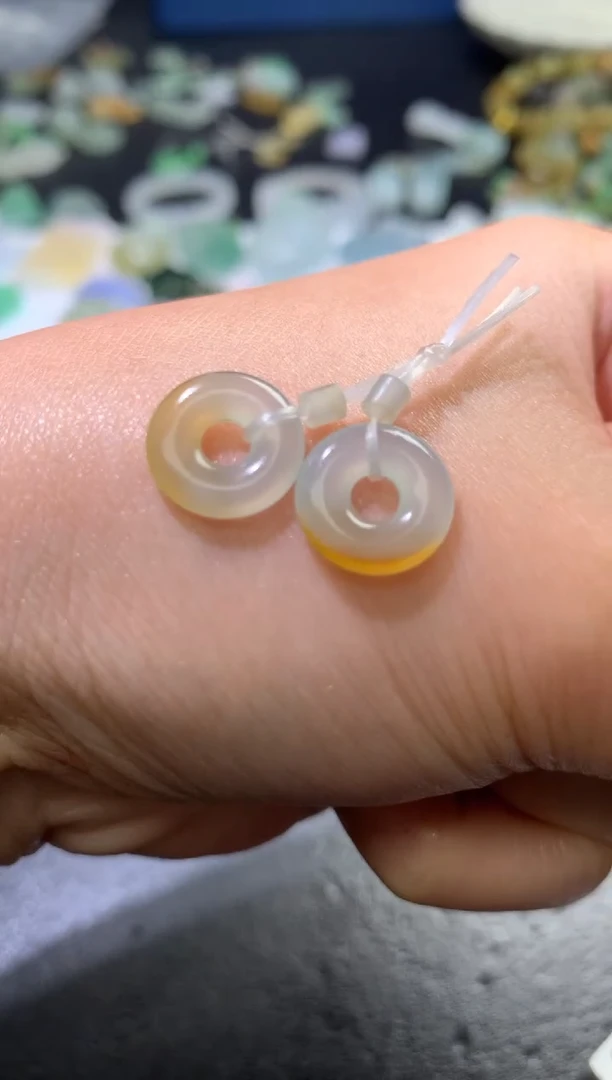 未镶嵌定制翡翠毛货 11.8-2.4