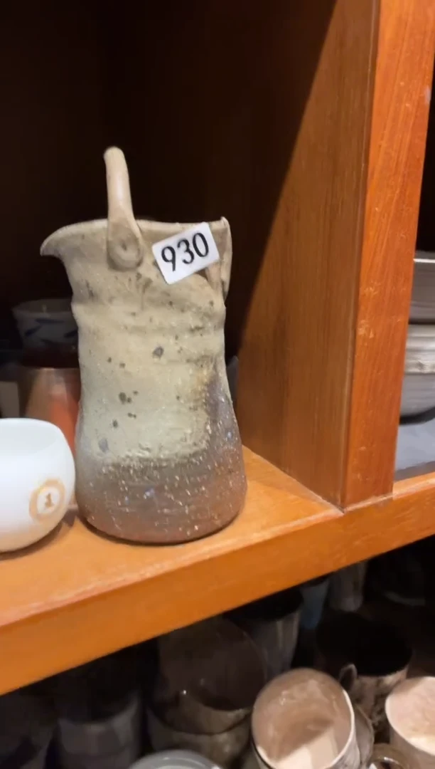 瓷片我*你930青灰花瓶1个