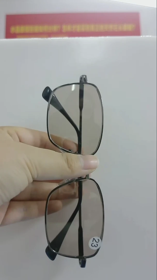 分体款天然水晶石头眼镜