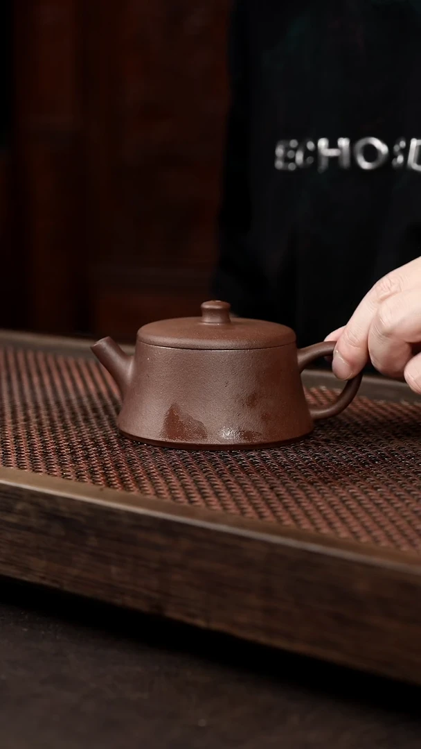 茶壶紫砂紫泥云柱
