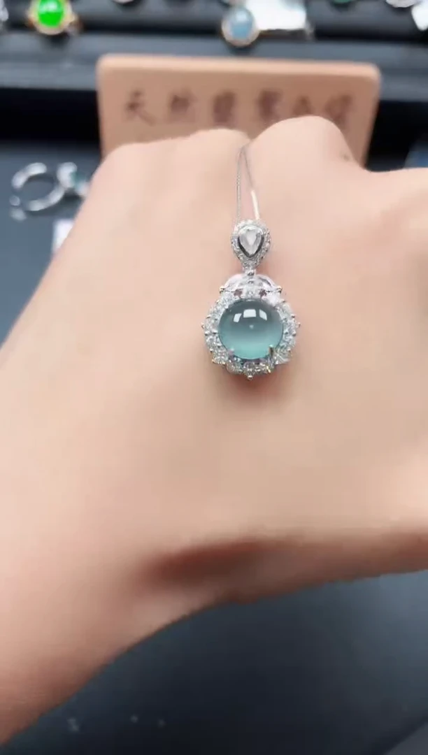 银S925镶嵌戒指翡翠11111