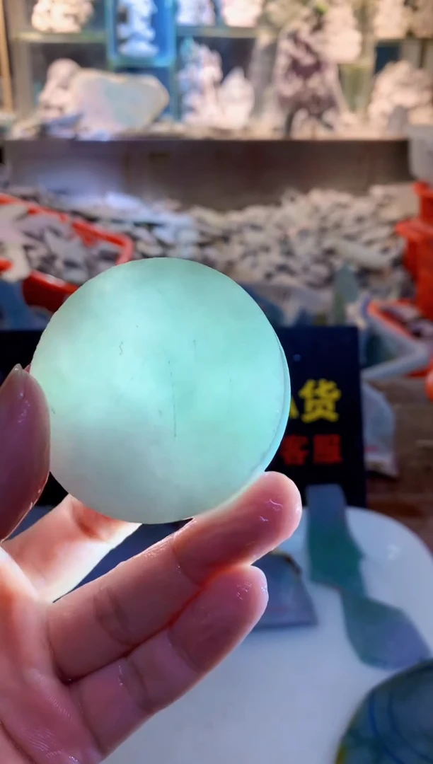 裸石翡翠0朗0翡翠珠宝482