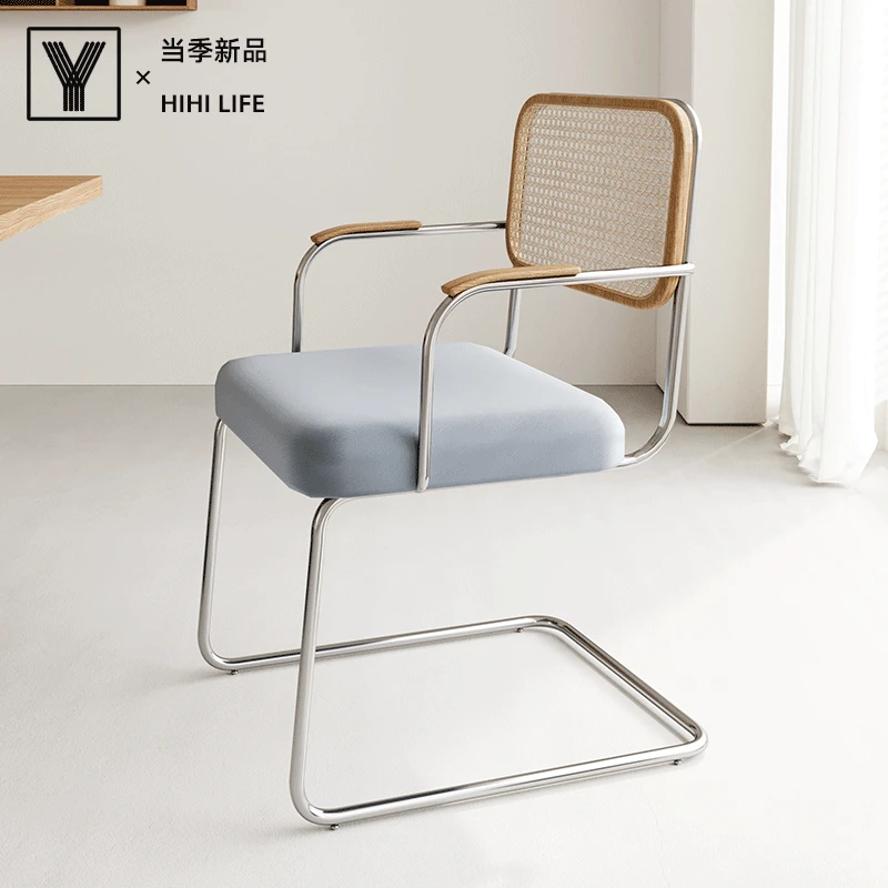 美拉德咖色主义加厚埃及绒轻奢风保护方椅子座位套罩