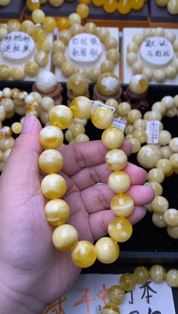 裸石琥珀未镶嵌 大小姐珠宝严选38