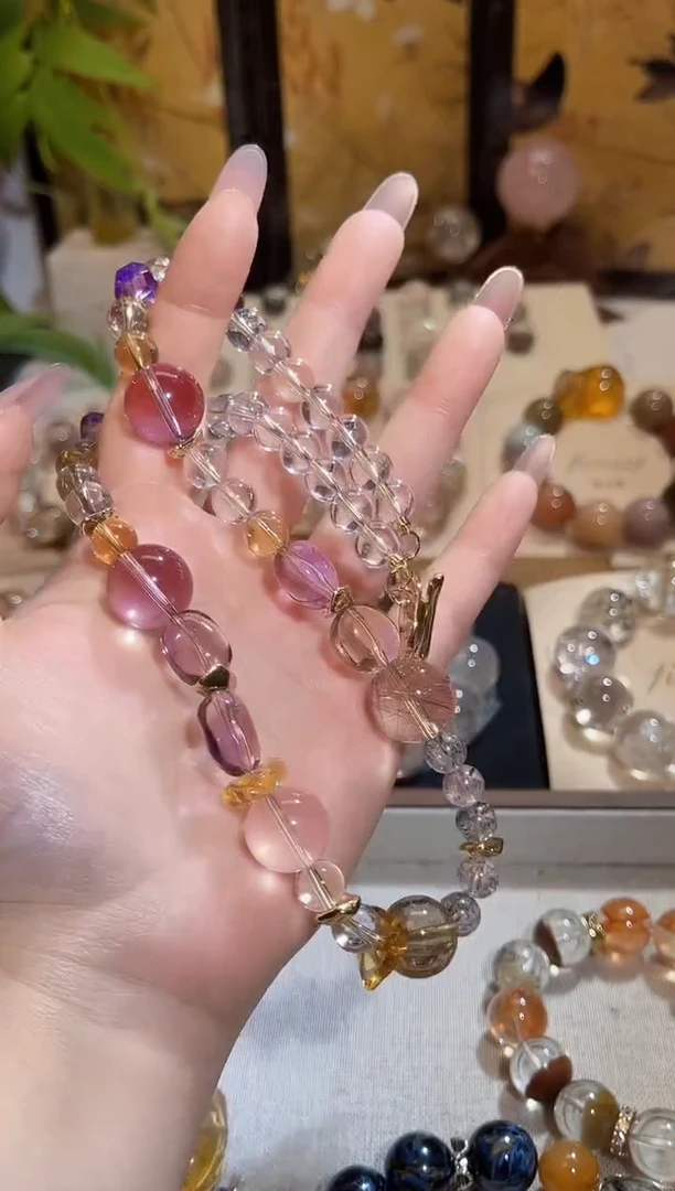 水晶摆件未镶嵌原创diy设计