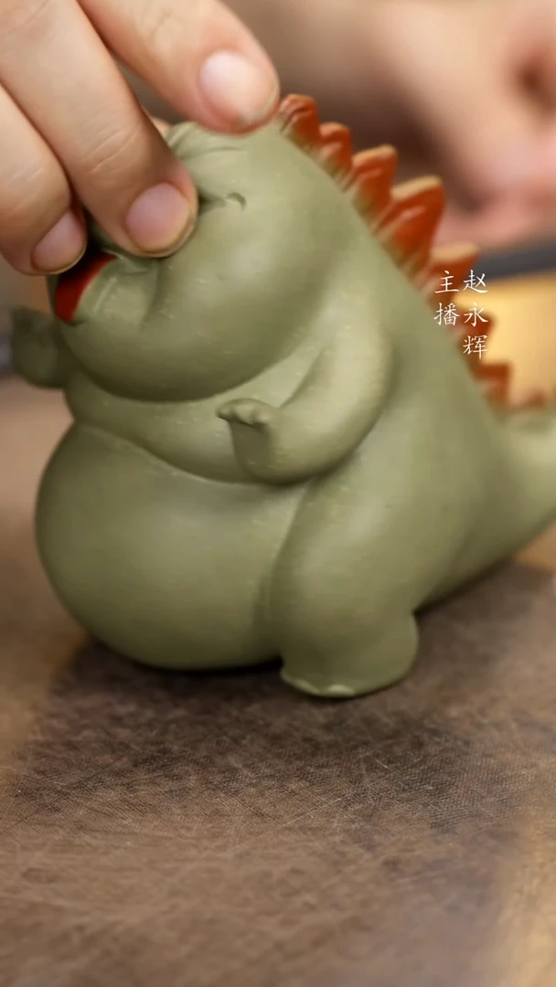 紫砂茶宠紫砂恐龙