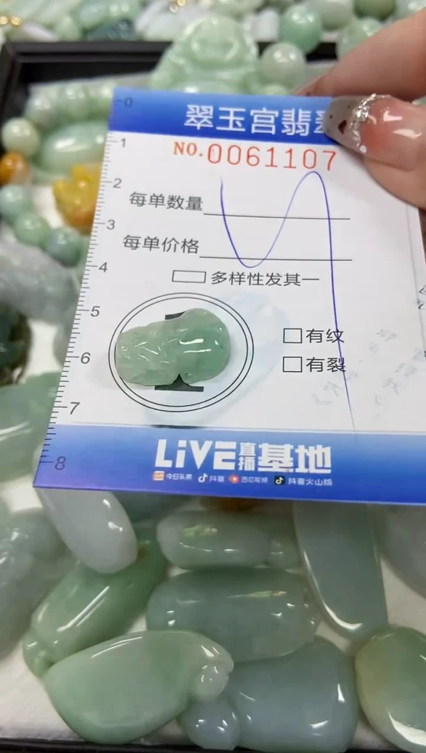 【闪购商品】翡翠颈饰未镶嵌闪购商品0061107