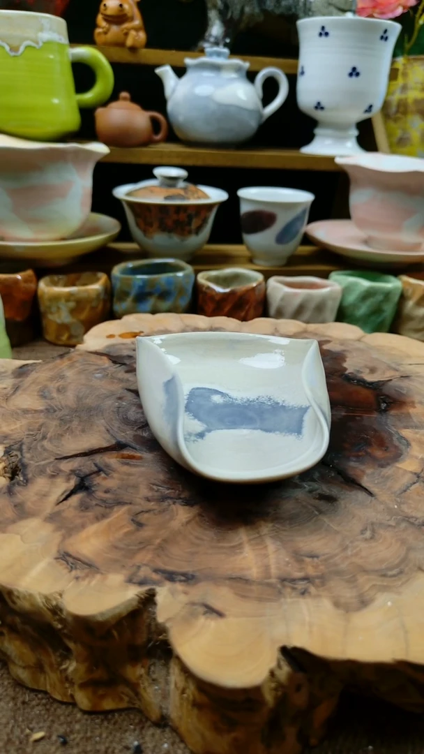 高温颜色釉窑变系列 微瑕