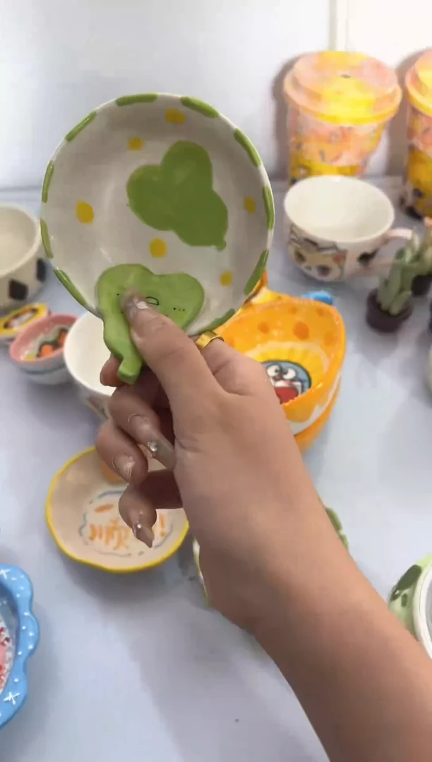 摆件摆件景德镇陶瓷手作D191