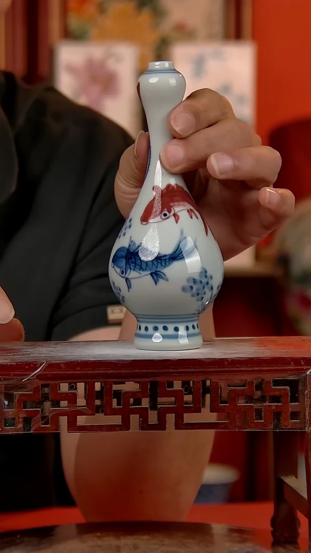 摆件景德镇陶瓷 手工手绘