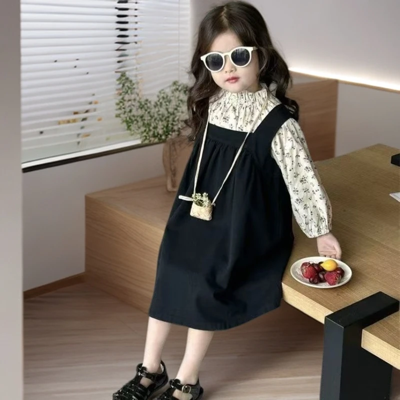 女童套装韩版2025新款森系春秋儿童两件套女宝洋气长袖女童秋装