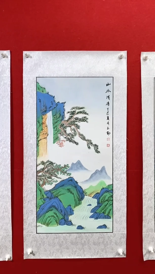 国画国画NYQ杰牛云勤老师作品