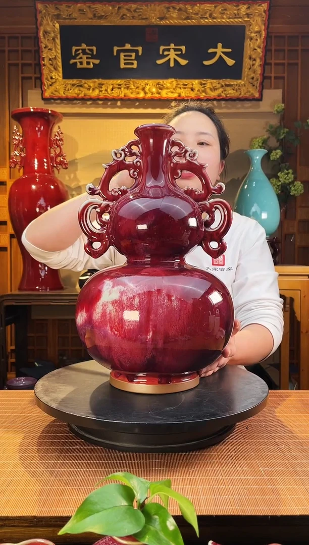 摆件大宋官窑【福禄满堂】富贵吉祥