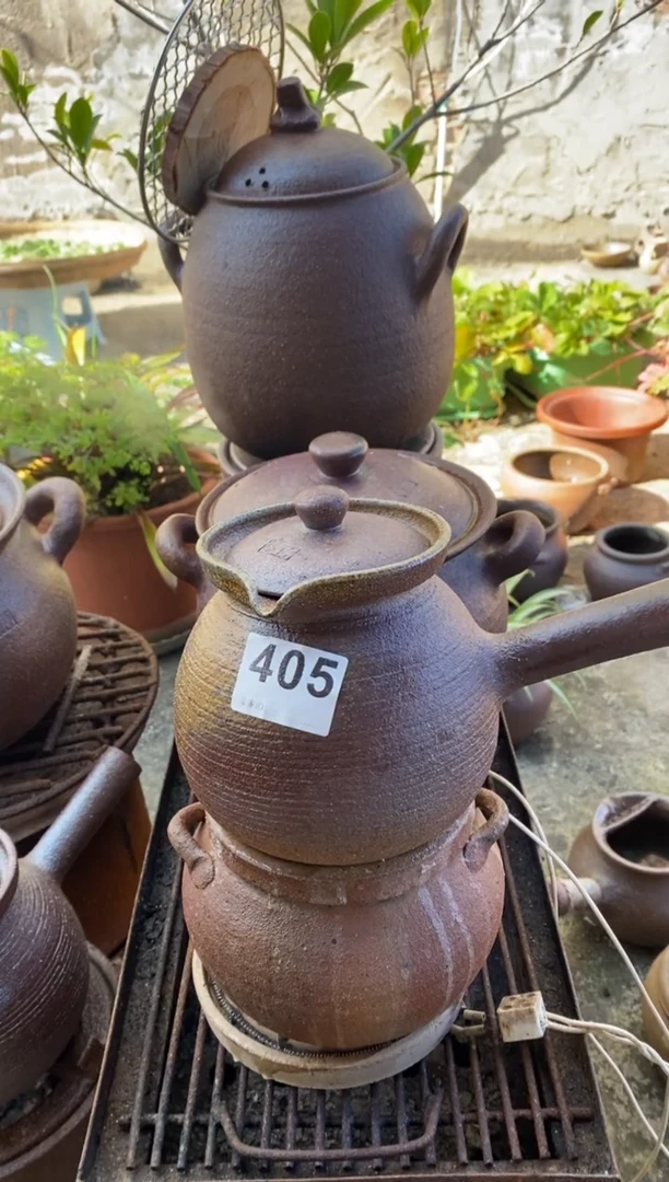 陶土1升煮茶壶窑宝 405