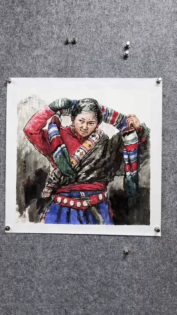 国画南H岩-4P-人物