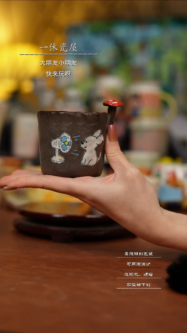 摆件景德镇高温手工陶瓷