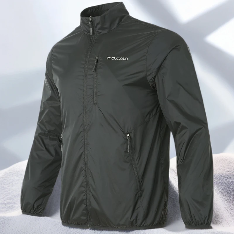岩云【轻薄立领神衣】户外运动休闲防风防泼水男式立领夹克轻薄神衣