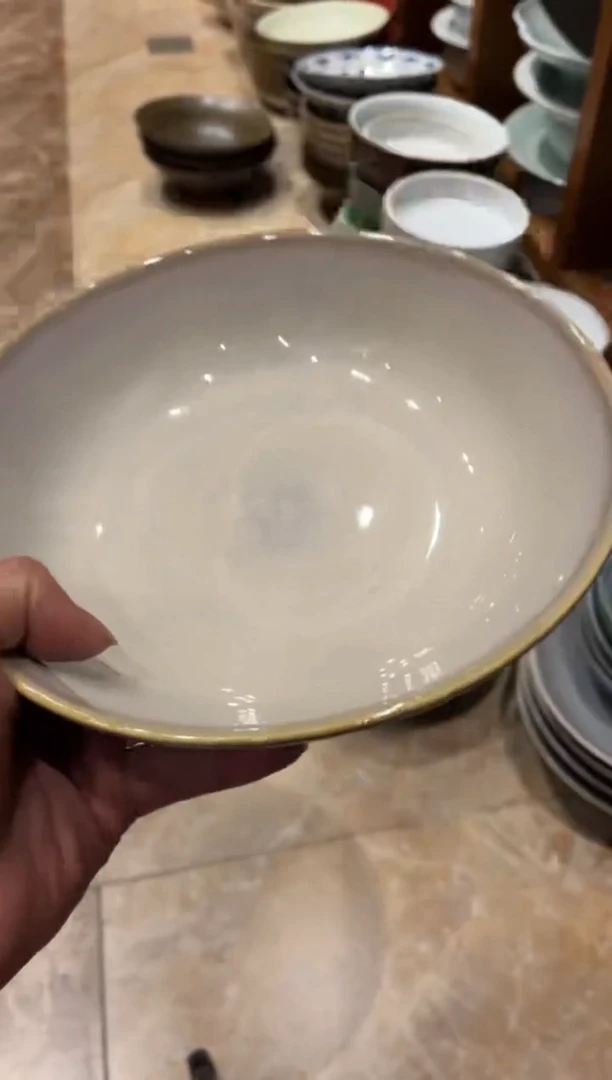 【闪购商品】瓷片234只此青绿菜盘1个