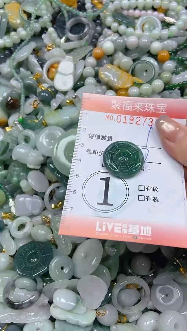 翡翠未镶嵌颈饰闪购0192737